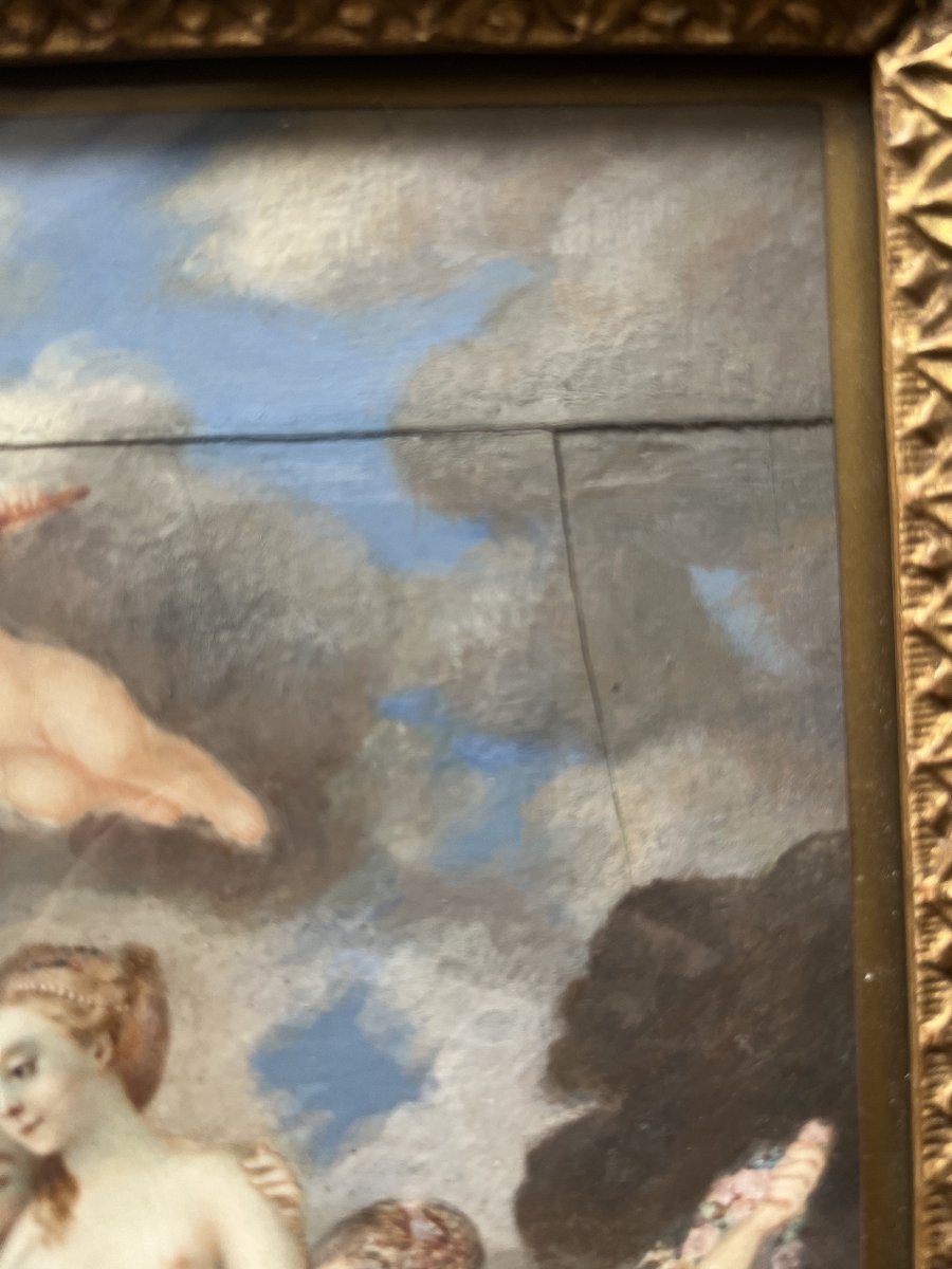 Jacques CHARLIER (c.1720-1790) ? RARE grande peinture sur ivoire-photo-3