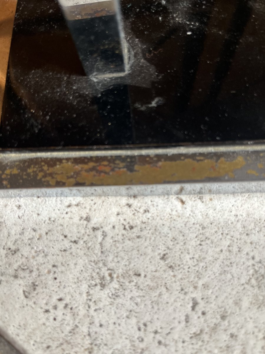 Rare Modernist Adnet Lamp 1930 Art Deco-photo-2