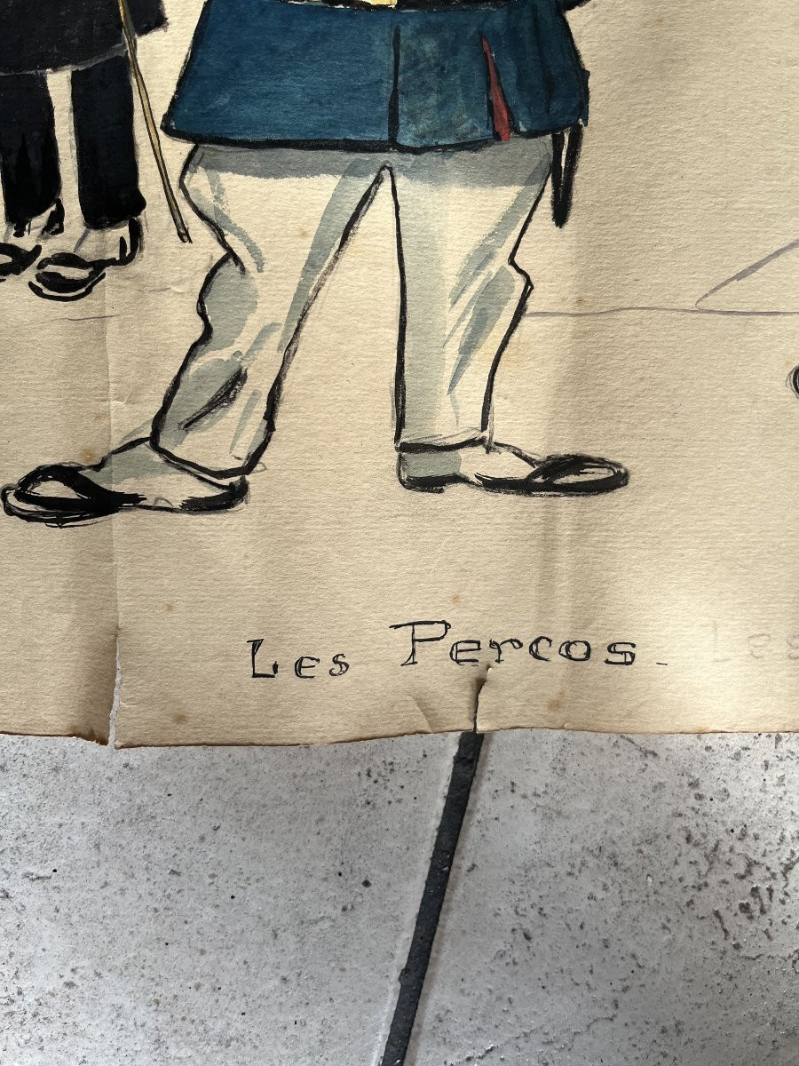 Pierre Louÿs: 2 Rare Drawings -photo-5