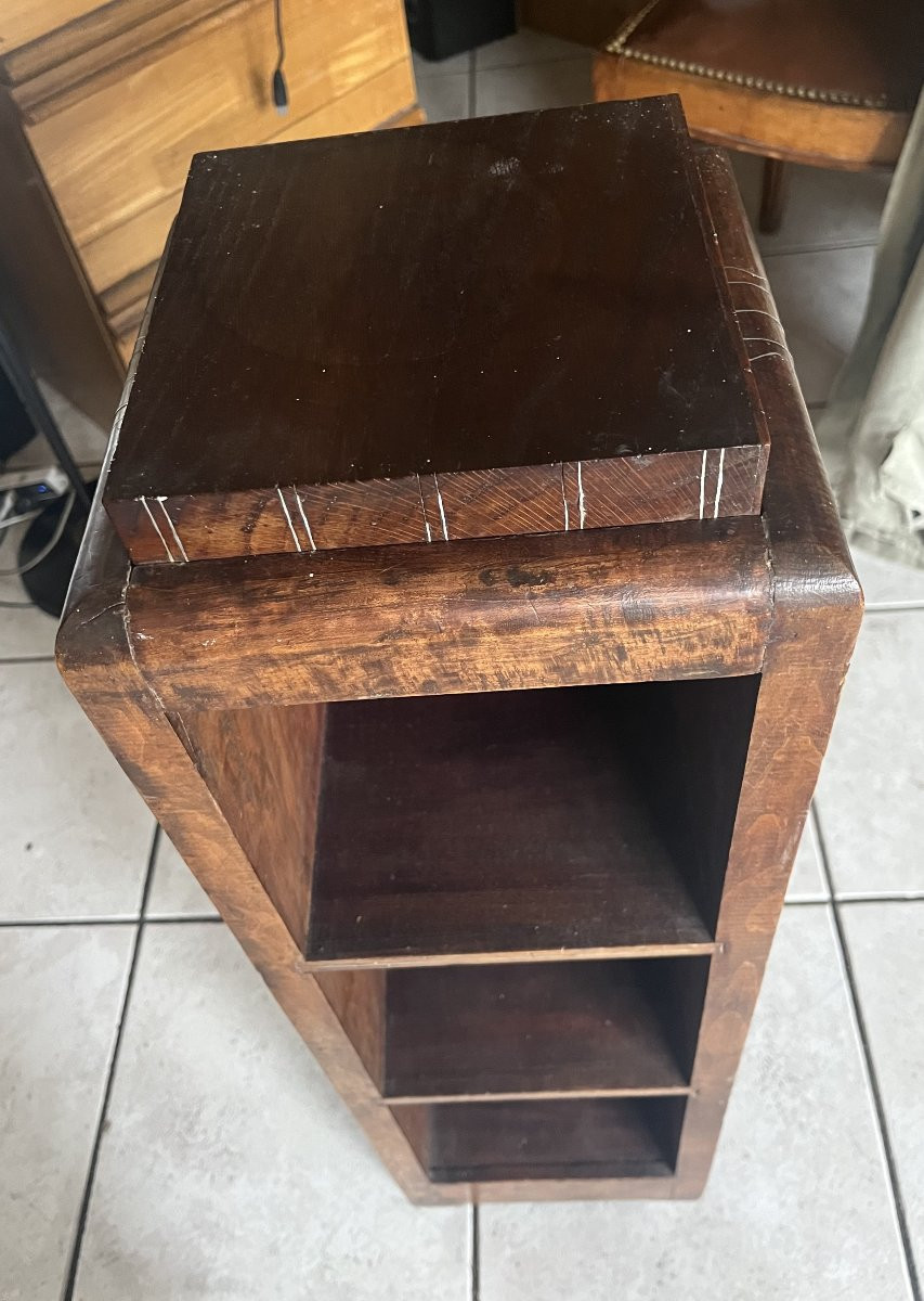 Stool Attributed To The Matine And Paul Poiret Workshop, Signed-photo-4