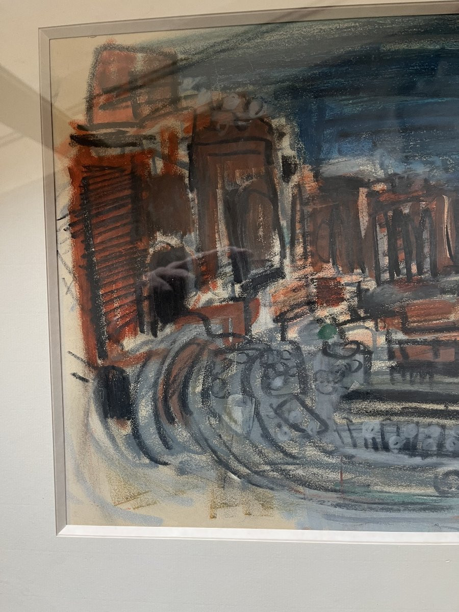 André COTTAVOZ : pastel gras-photo-3