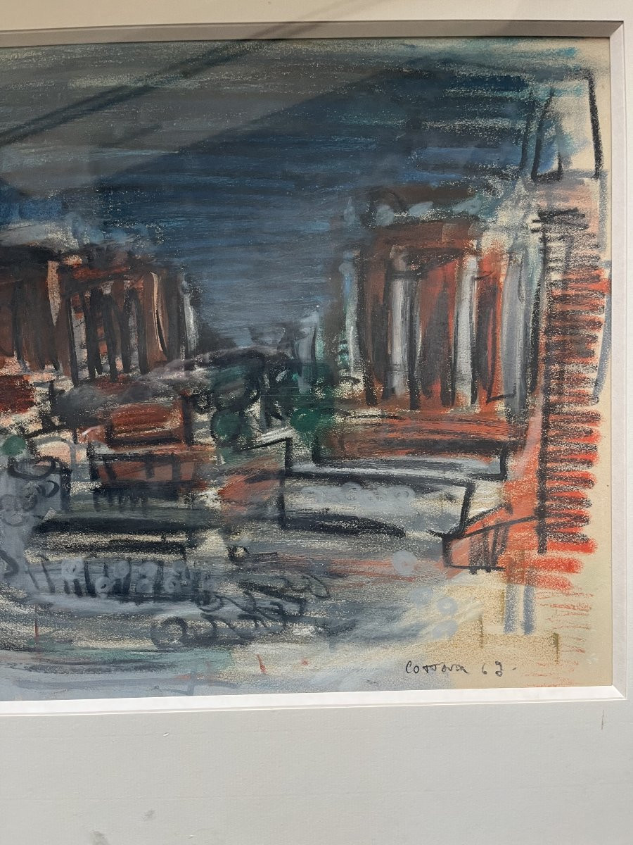 André COTTAVOZ : pastel gras-photo-4