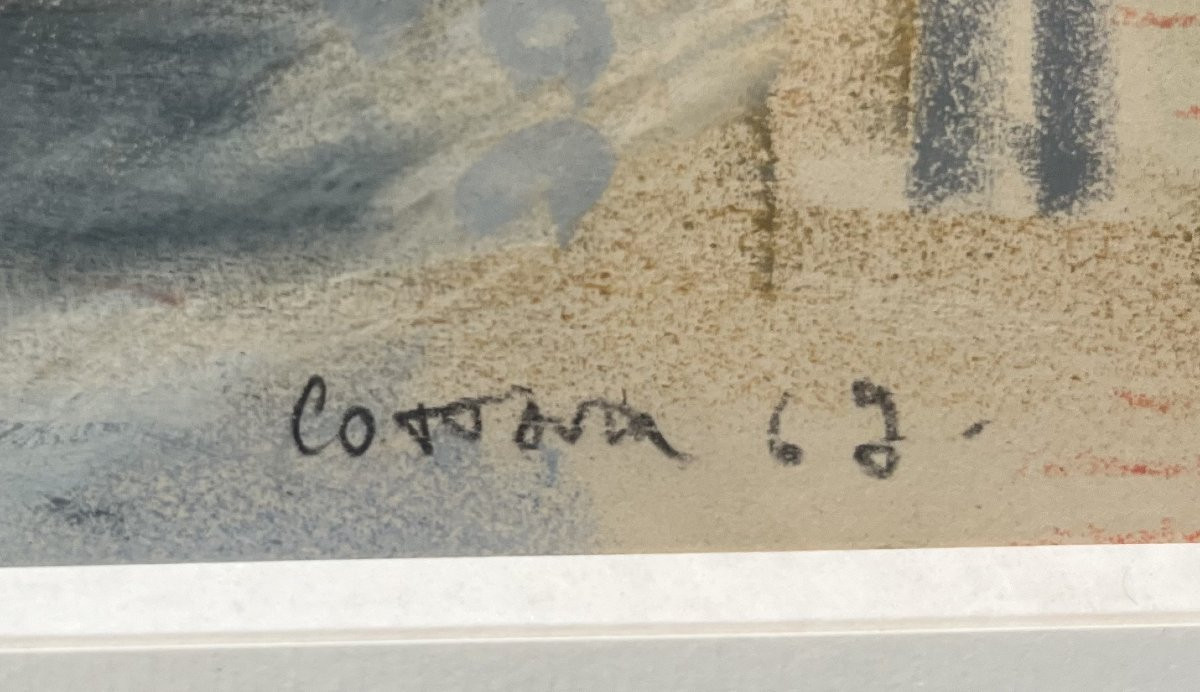 André COTTAVOZ : pastel gras-photo-1