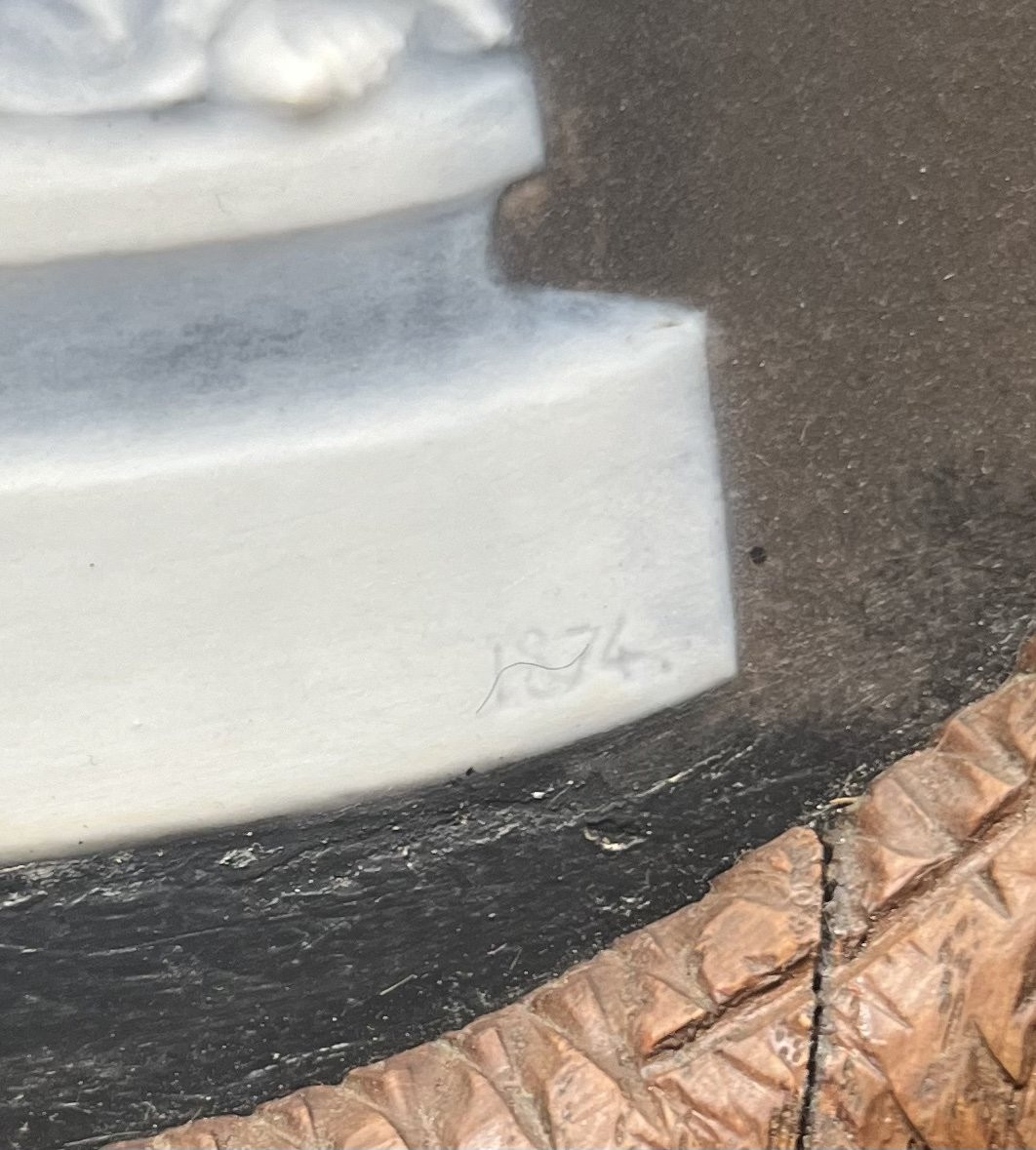 2 Rare Porcelain Plaques Pate Sur Pate 1874 Signed Era Sevres, Monton, Solon ..-photo-1