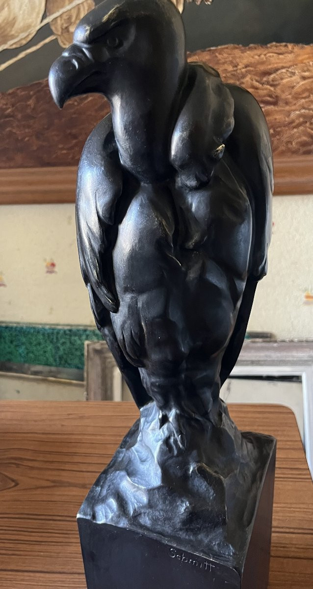 Large Art Deco 1930 Bronze -photo-1