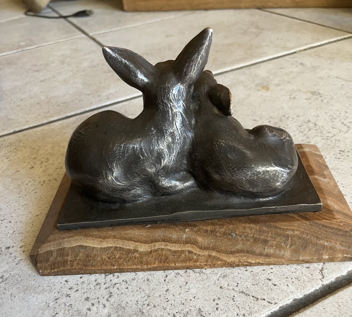 Adolare Plisnier (1895-1985) Bronze -photo-3
