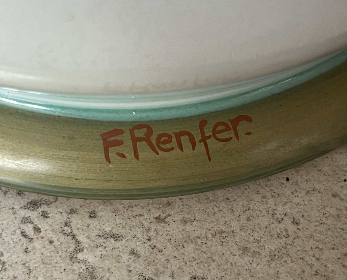 Grand vase porcelaine art deco  LANGENTHAL RENFER-photo-4