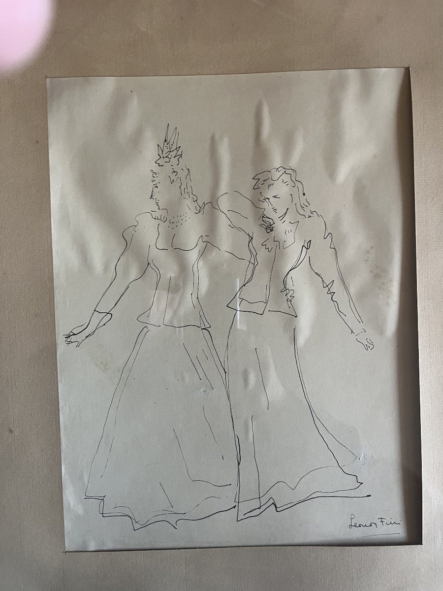 Leonor Fini (1907–1996): Original Drawing