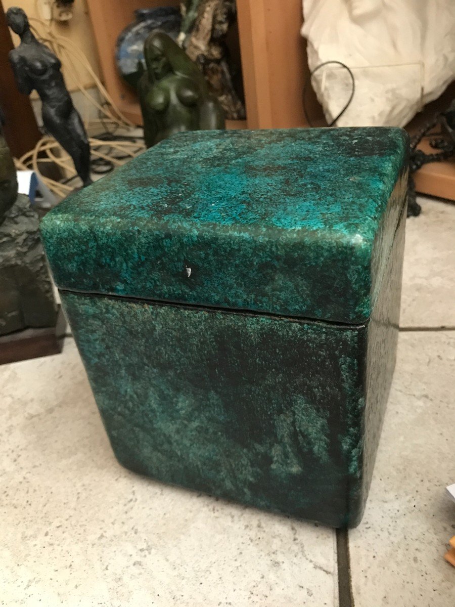 Hans Hedberg (1917-2007) Swedish Ceramist. Single Ceramic Box-photo-5