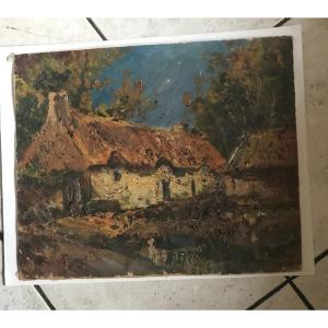 Superb Impressionist Oil Signed And Dated 191?