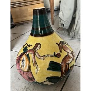 Vase faïence PRIMAVERA