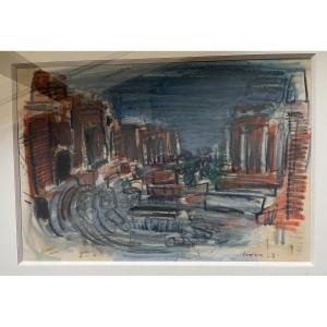 André COTTAVOZ : pastel gras