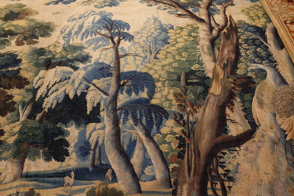 Tapisserie Atelier De Paris Verdure Epoque Louis XIV-photo-1