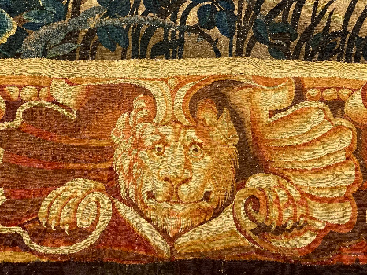 Tapisserie Atelier De Paris Verdure Epoque Louis XIV-photo-6