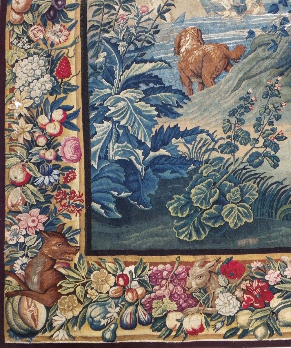 Tapestry Bruges Louis XIV Period-photo-2