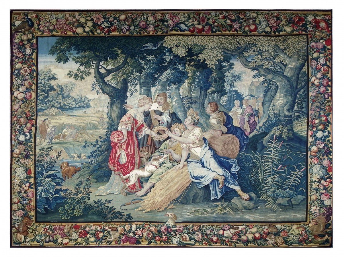 Tapestry Bruges Louis XIV Period