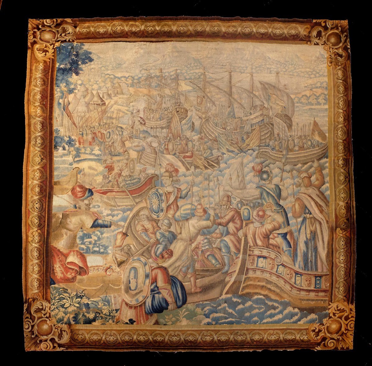 Tapisserie Bruxelles Scène Marine 