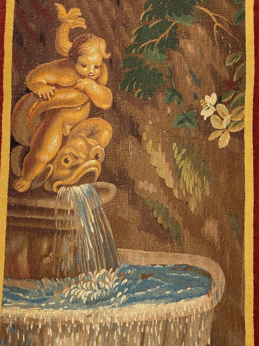 Tapisserie Bruxelles d'époque Louis XV -photo-2