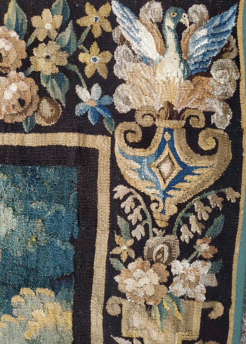 Aubusson Verdure Tapestry, Louis XV Period-photo-1