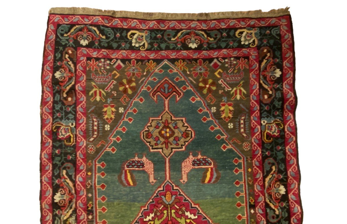 Tapis Ancien Karabagh Nord Perse Vers 1880 -photo-2