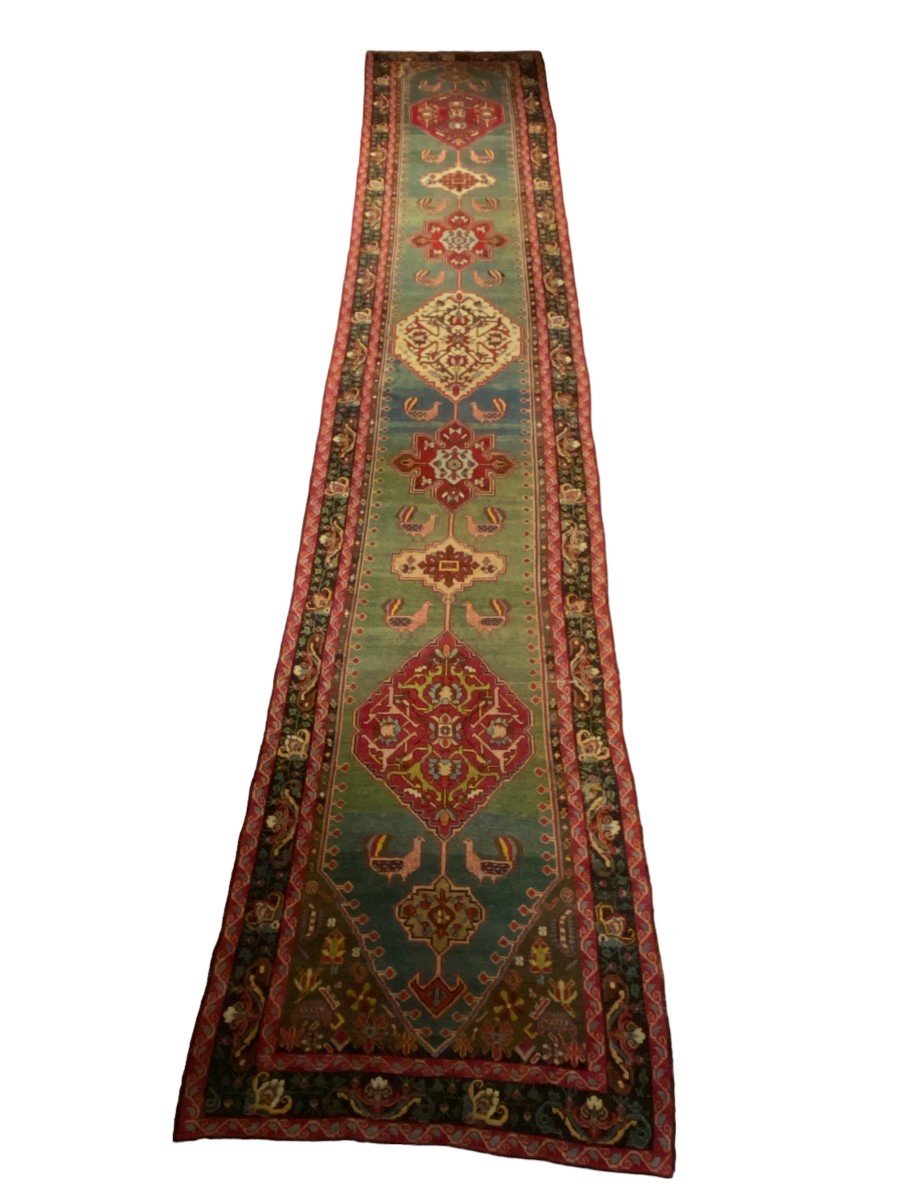 Tapis Ancien Karabagh Nord Perse Vers 1880 -photo-1