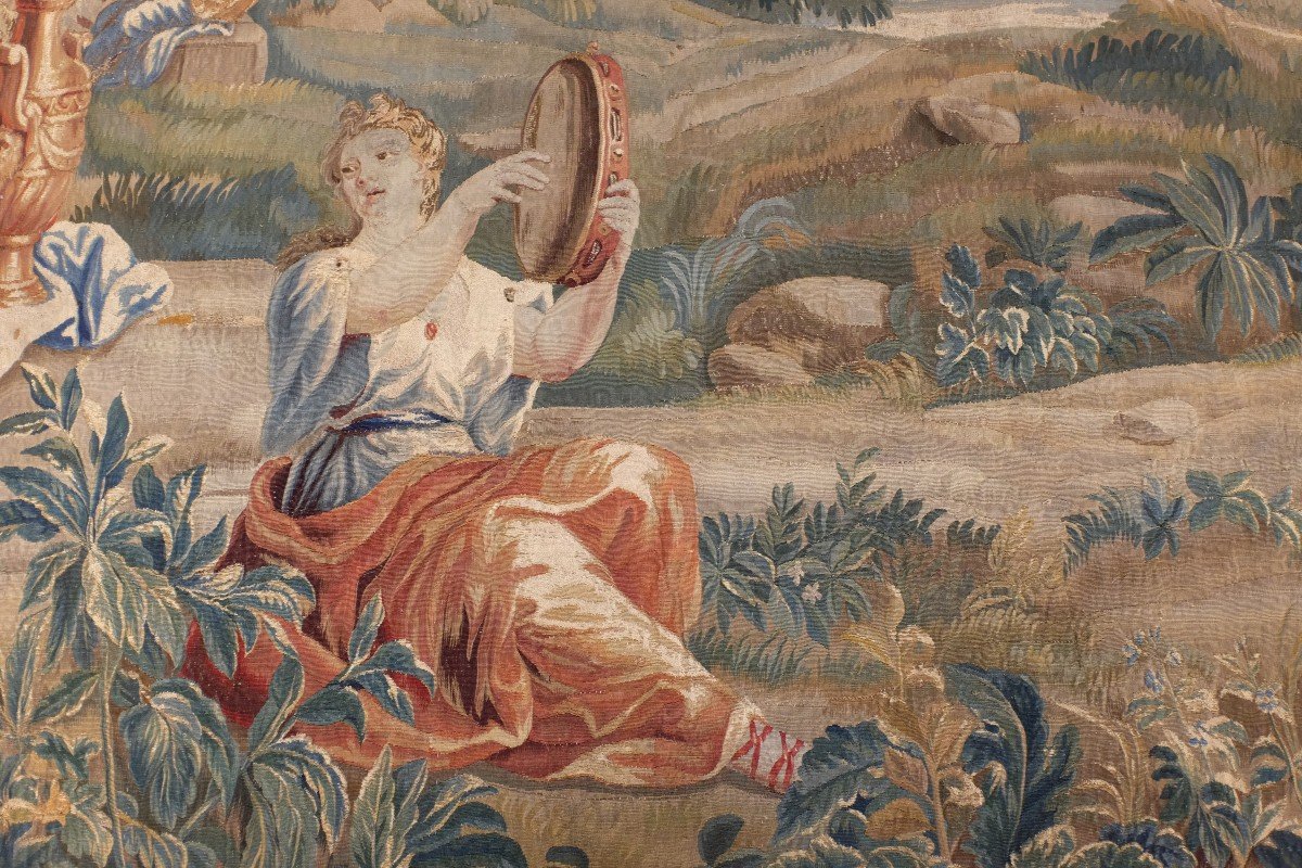 Tapisserie Bruxelles d'époque Louis XV-photo-2