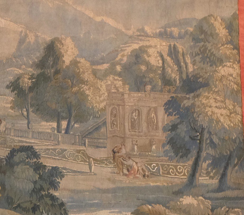 Tapisserie Bruxelles d'époque Louis XV-photo-3