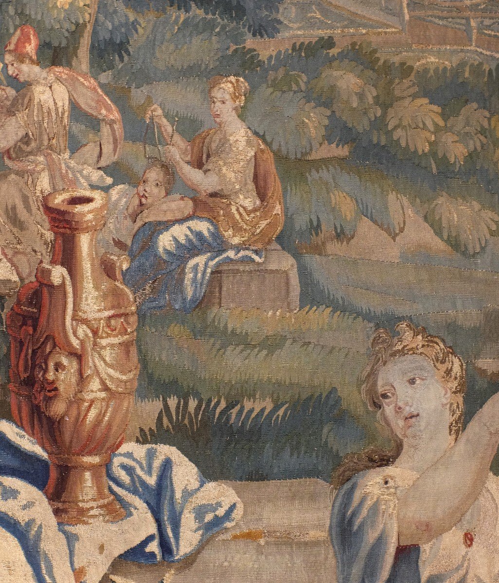 Tapisserie Bruxelles d'époque Louis XV-photo-4
