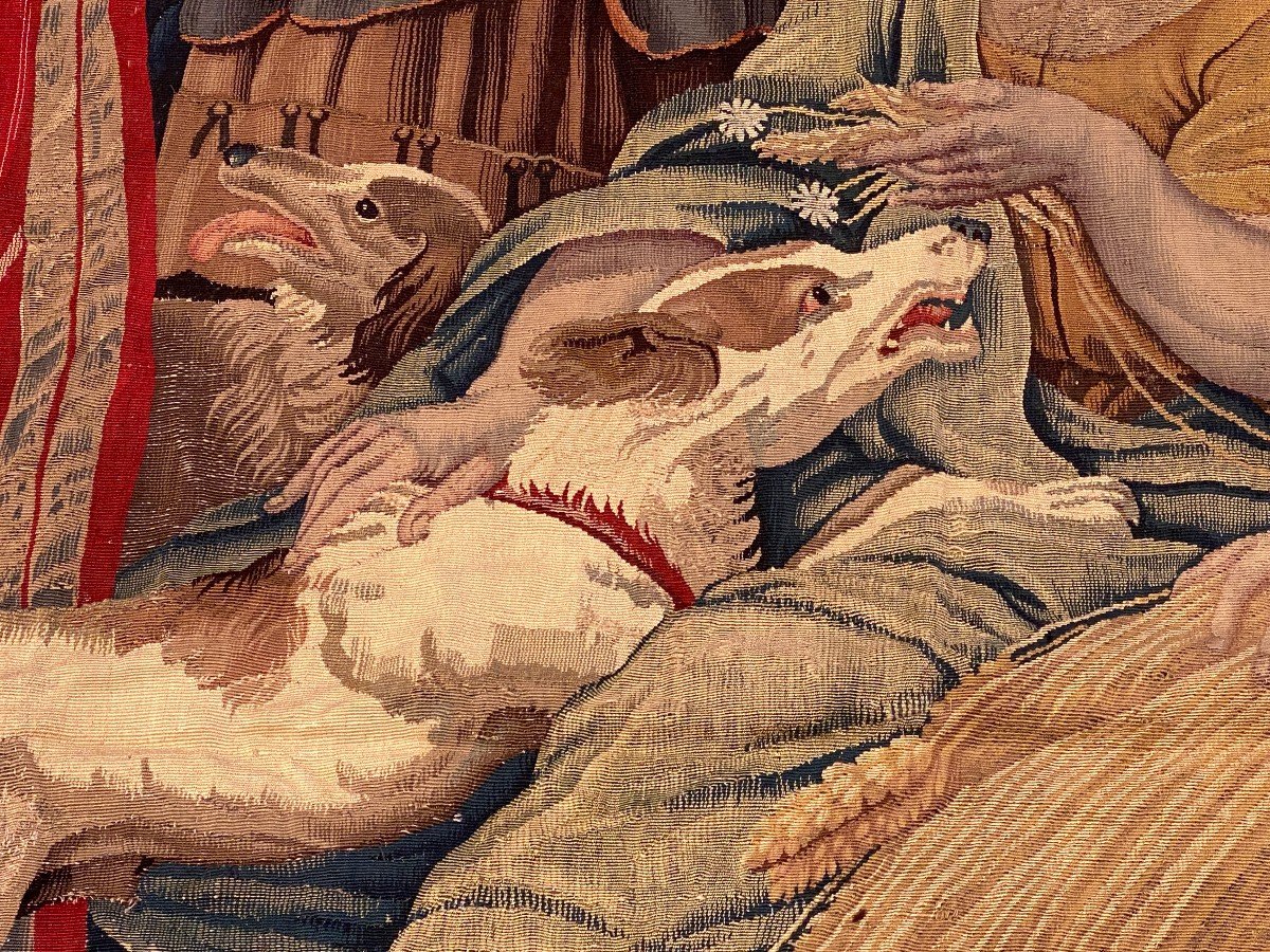 Tapisserie Bruges d'époque Louis XIV-photo-8