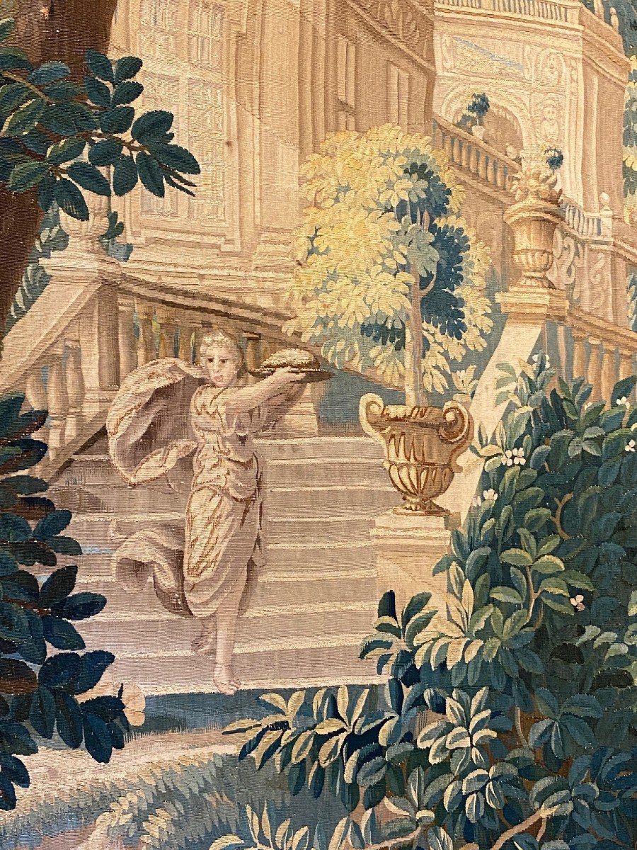 Louis XV Period Brussels Tapestry-photo-4