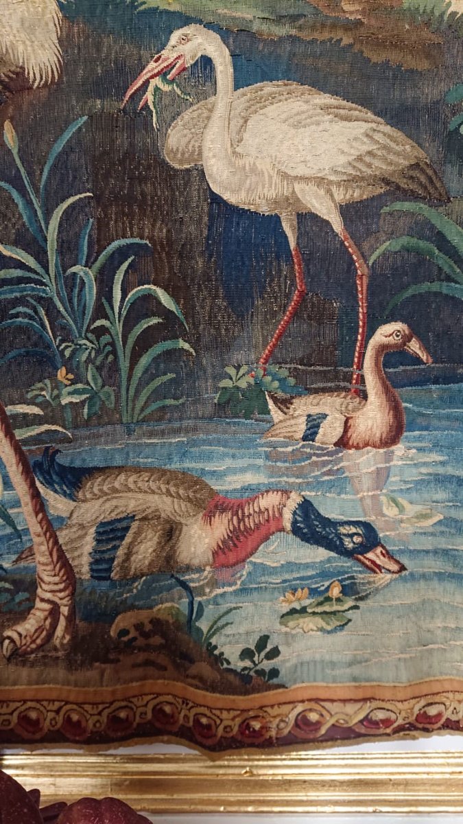 Tapisserie Verdure Manufacture Royale Beauvais. -photo-4