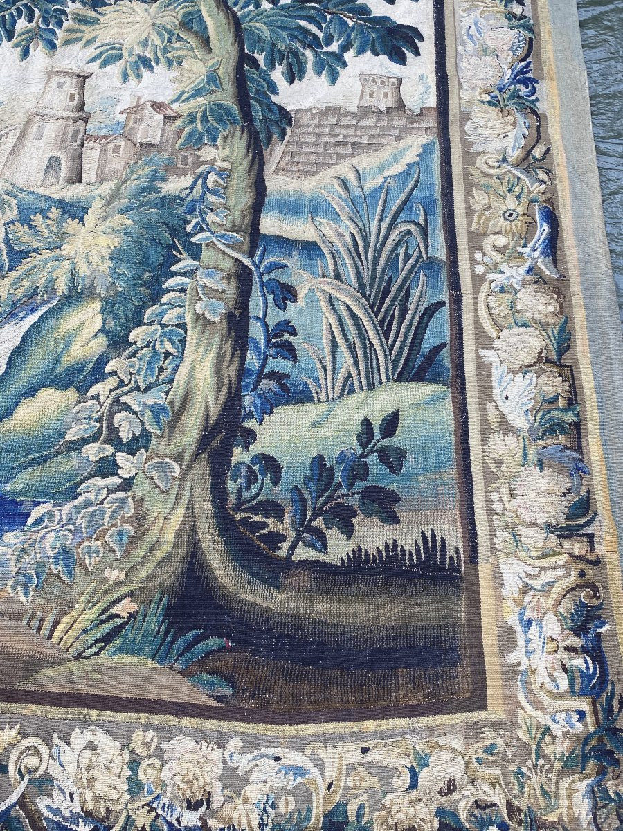 Tapisserie Aubusson verdure Aubusson XVIII-photo-2
