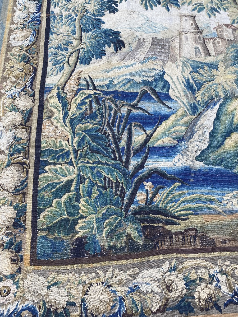 Tapisserie Aubusson verdure Aubusson XVIII-photo-1