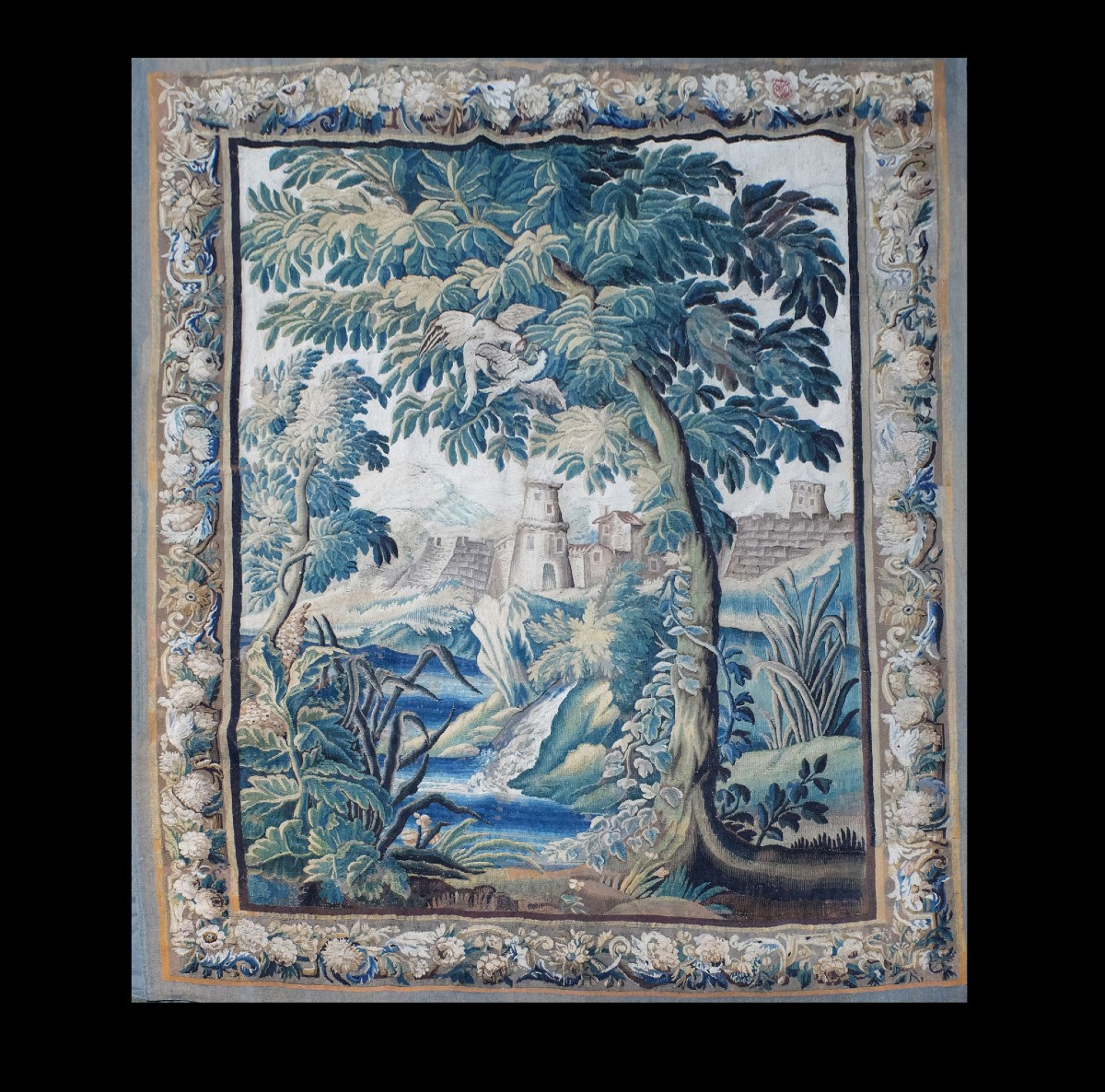 Tapisserie Aubusson verdure Aubusson XVIII