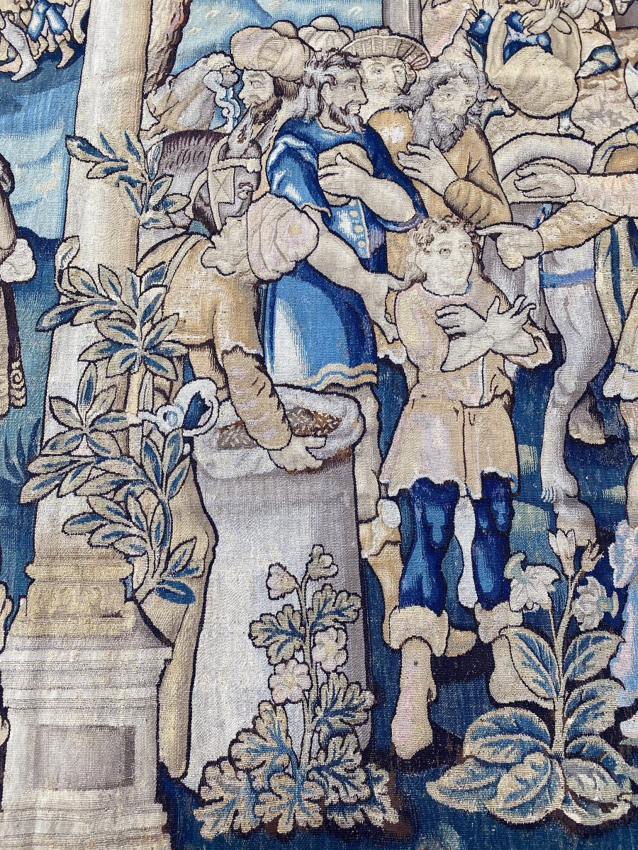 Tapisserie Audenarde Histoire de Joseph Scène Biblique -photo-3
