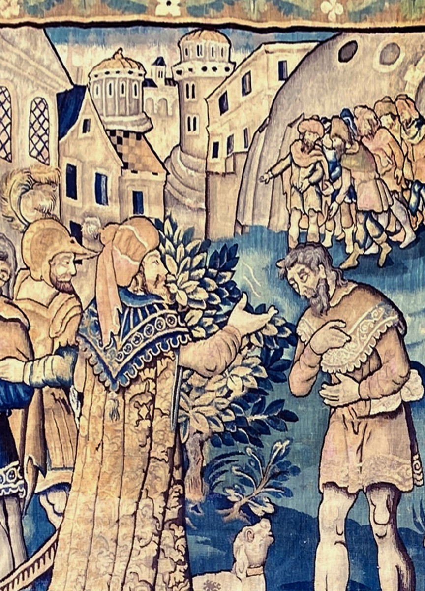 Tapisserie Audenarde Histoire de Joseph Scène Biblique 