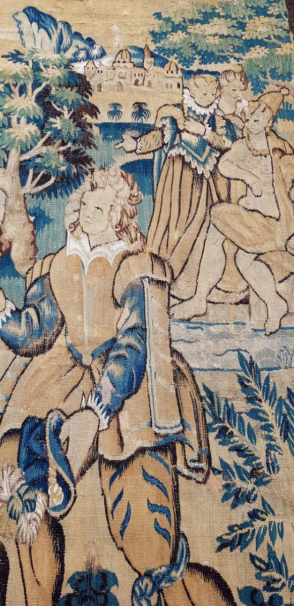 Oudenaarde Tapestry, Late 16th Century, Biblical Scene -photo-1