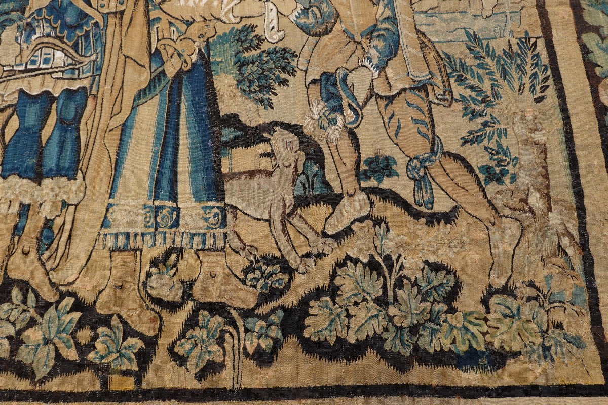 Oudenaarde Tapestry, Late 16th Century, Biblical Scene -photo-1