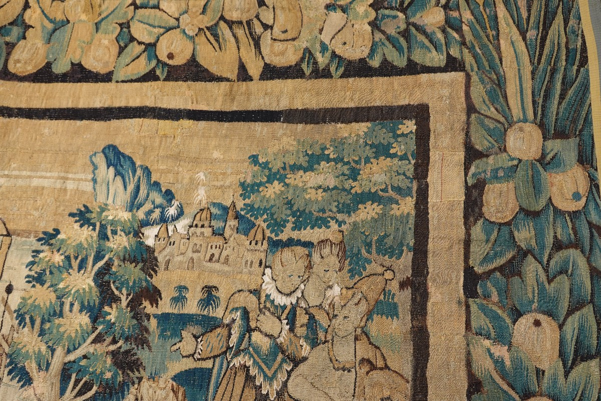 Oudenaarde Tapestry, Late 16th Century, Biblical Scene -photo-3