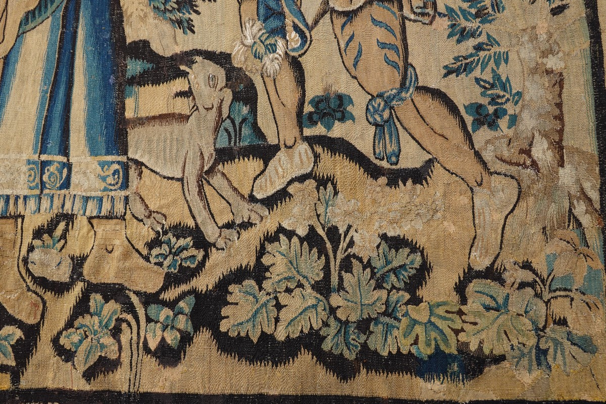 Oudenaarde Tapestry, Late 16th Century, Biblical Scene -photo-4