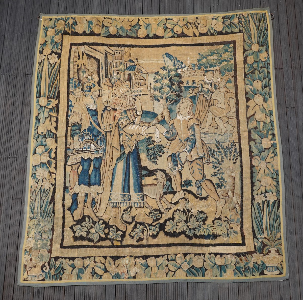 Oudenaarde Tapestry, Late 16th Century, Biblical Scene 