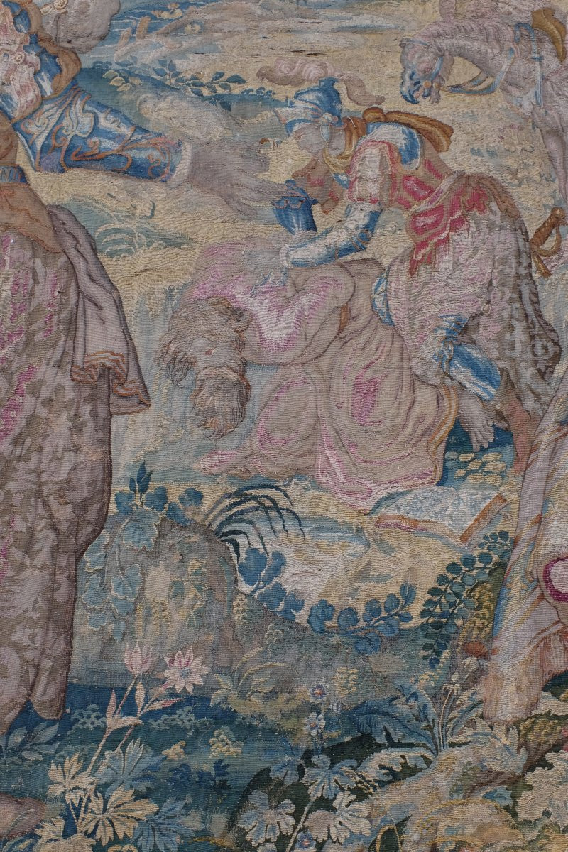 Tapisserie des Ateliers de Madrid XVIII siècle -photo-4