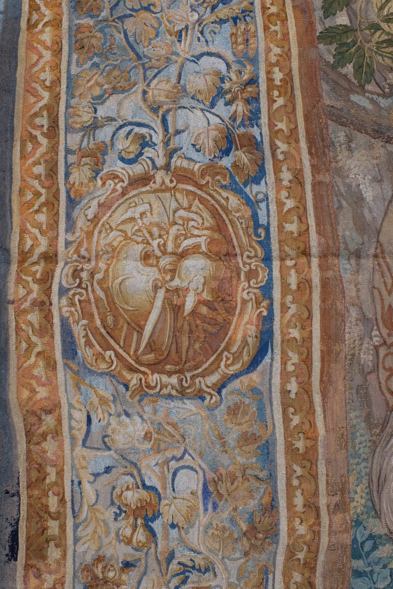 Tapisserie des Ateliers de Madrid XVIII siècle -photo-3