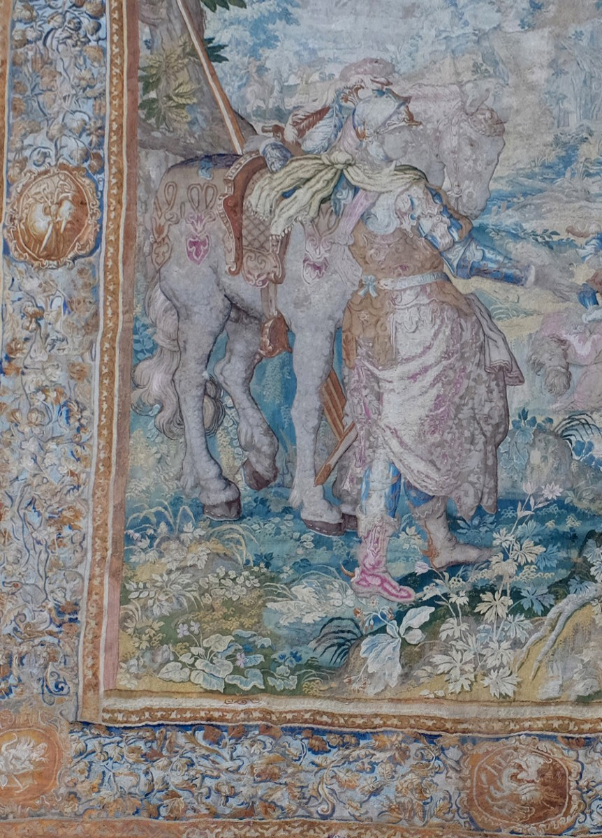 Tapisserie des Ateliers de Madrid XVIII siècle -photo-4