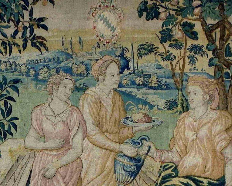Tapisserie Des Flandres époque Louis XIII-photo-3