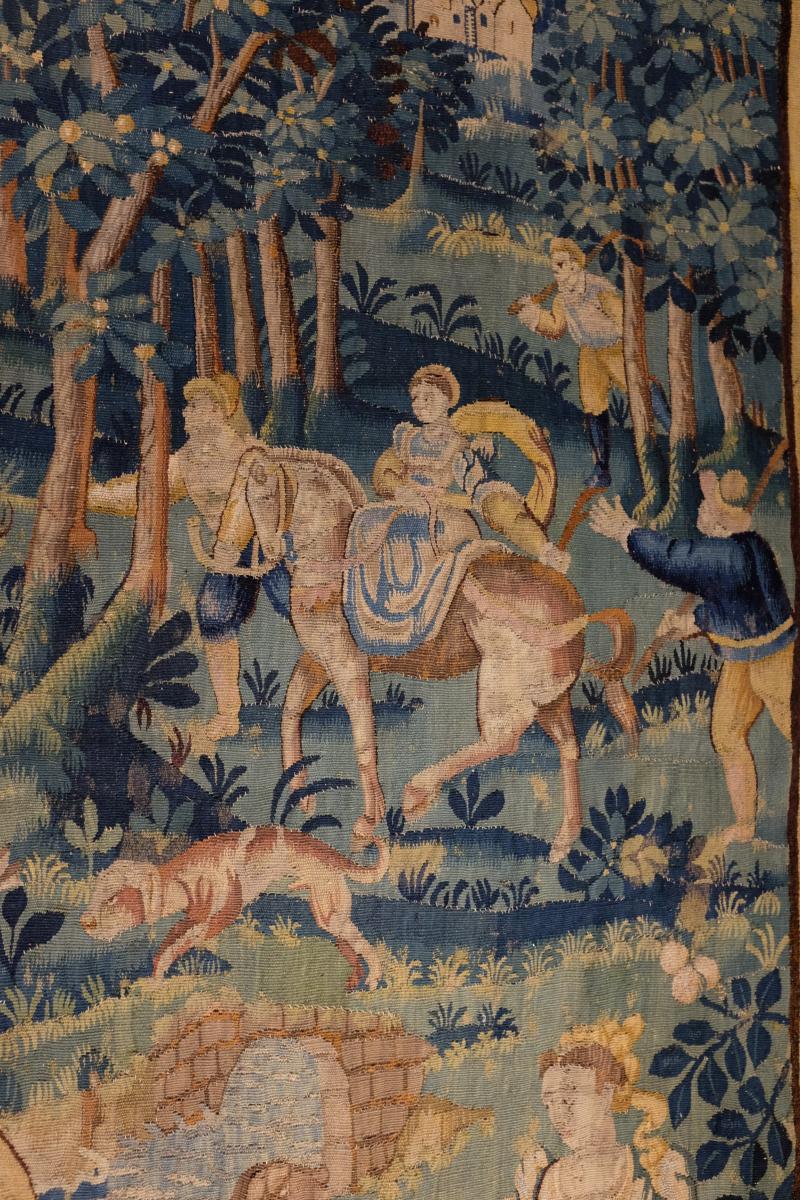Tapisserie Flandres  Louis XIII Scéne De Chasse -photo-2