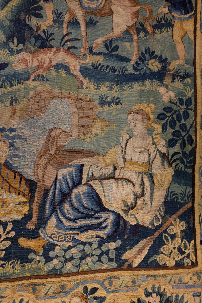 Tapisserie Flandres  Louis XIII Scéne De Chasse -photo-2