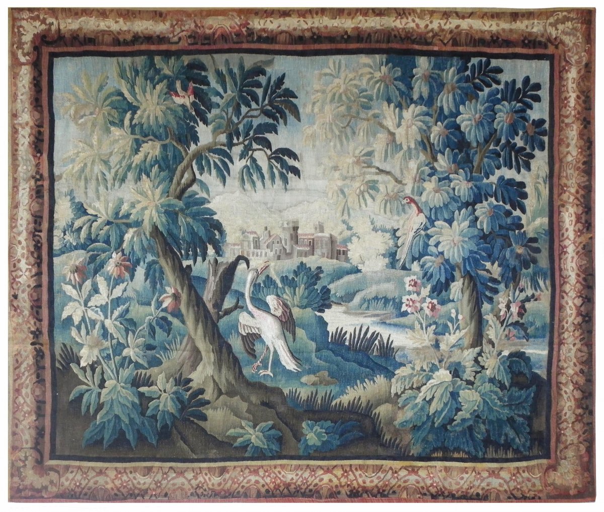 Tapisserie Verdure De La Manufacture d'Aubusson 
