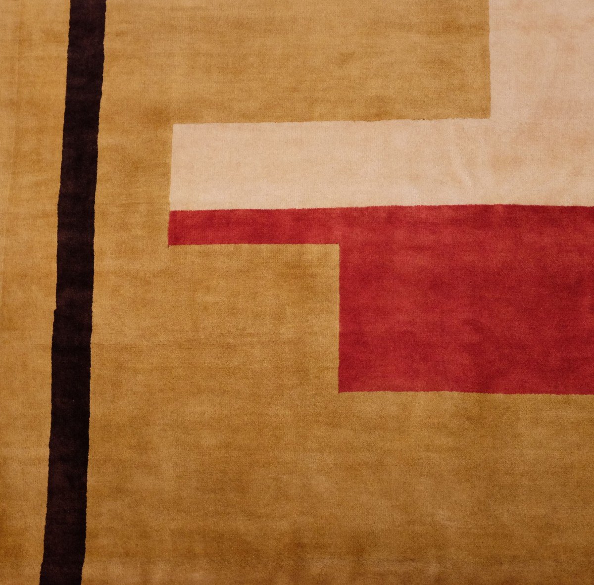 Hand Knotted Art Deco Style Rug-photo-3