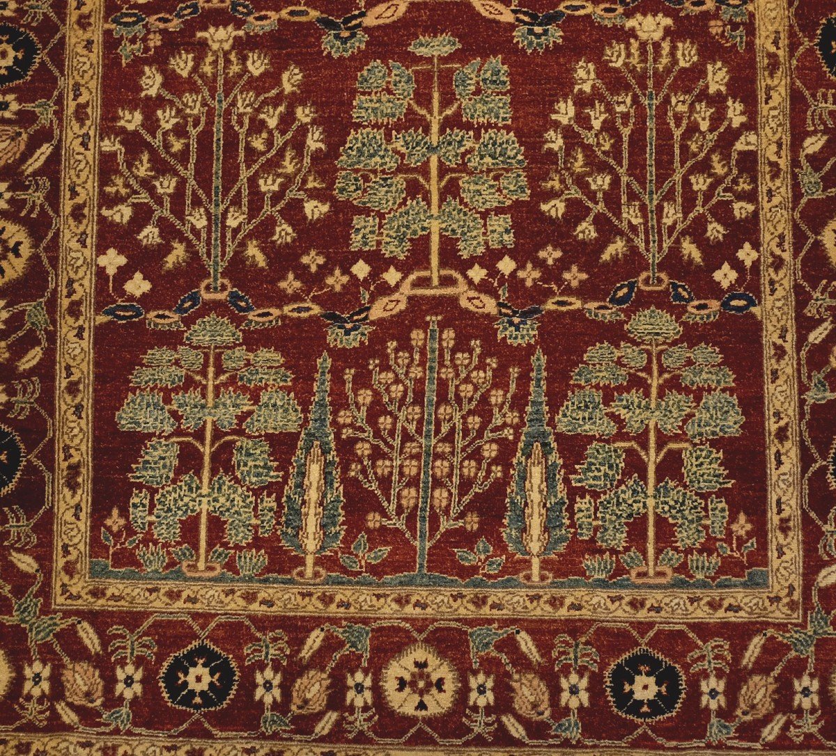 Mazarie Irano / Afghan Rug Circa 1990-photo-3